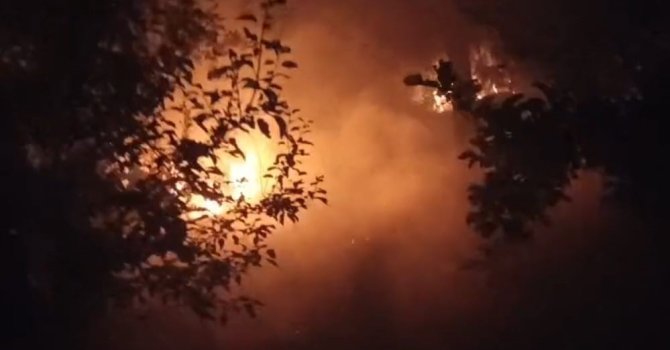 Kozan’da bahçe yangını ormana sıçramadan söndürüldü