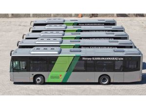 Kahramanmaraş’a 5 yeni otobüs