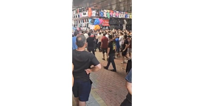 Alanya’da marka avukatları ile esnaf arasındaki arbedede 6 gözaltı