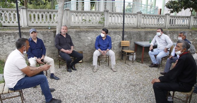 Başkan Genç sahaya indi