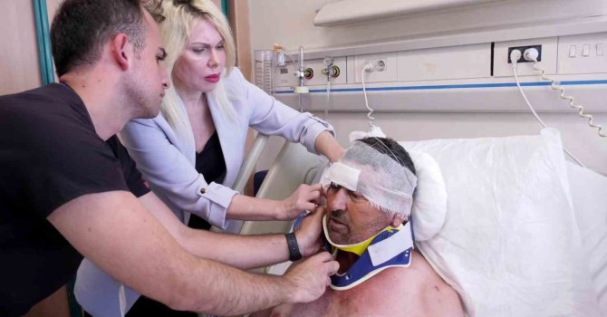 Aslan saldırısına uğrayan adam: "Boğuştuk"