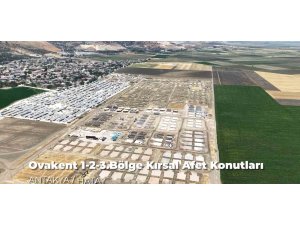 Ovakent’te 607 kırsal afet konutu yükseliyor