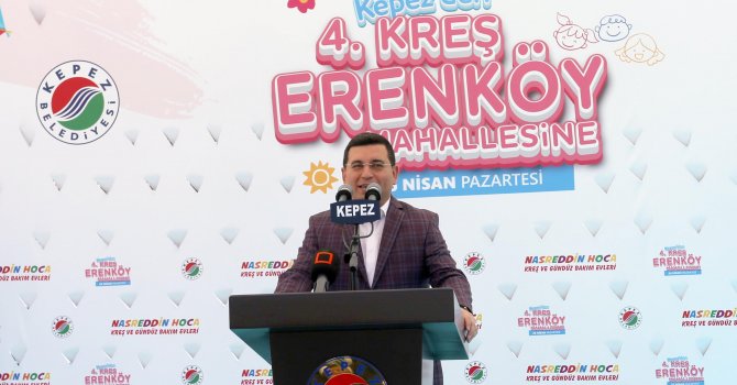 Tütüncü’den Kepez’e 4. kreş