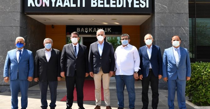 Esnaf temsilcilerinden Başkan Esen’e teşekkür