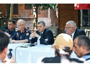 Vali Şahin: "Olimpos bölgesinde yasadışı hiçbir faaliyete izin vermeyeceğiz"