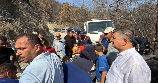 Dörtyol’da uçurumdan düşen şahıs yaralandı