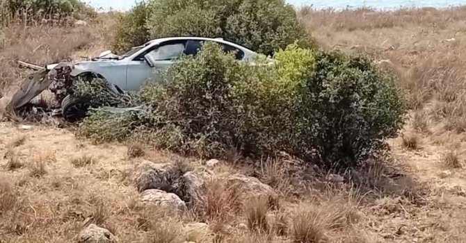 Otomobiliyle kaza geçiren polis, hayatını kaybetti