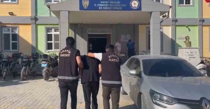 Hatay’da hırsızlıktan 14 yıl kesinleşmiş hapis cezasıyla aranan şahıs yakalandı