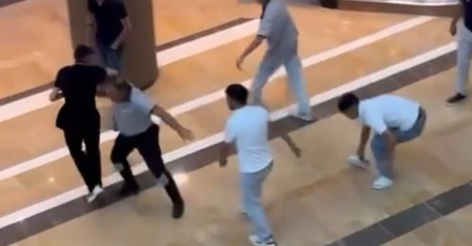 Kahramanmaraş Piazza AVM’de kavga