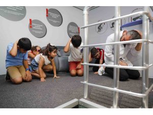 Mersin’de çocuklara afet eğitimi