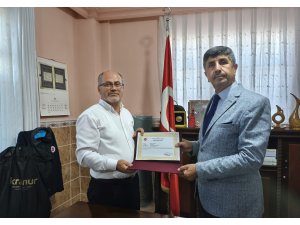 Anamur’da müftülük personeline başarı belgesi
