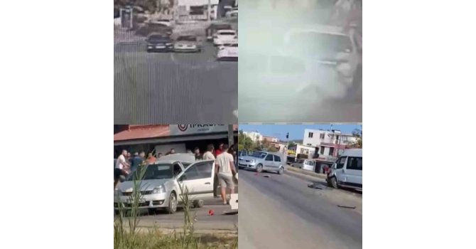 Husumetliler trafikte çarpışan oto oyunu gibi kavga etti: 3 yaralı