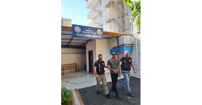 Manavgat’ta 12 yıl hapis cezası ile aranan şahıs yakalandı