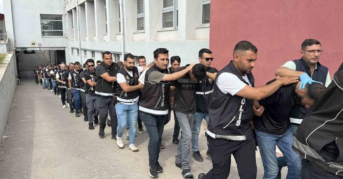 "Narkokapan-Adana 2" operasyonunda 152 tutuklama