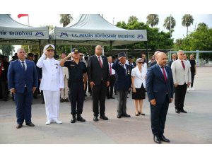 Mersin’de Kıbrıs Barış Harekatı’nın 51. yılı törenle kutlandı