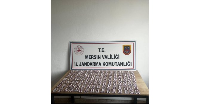 Mersin’de uyuşturucu operasyonu: 3 şüpheli yakalandı, bin 531 hap ele geçirildi