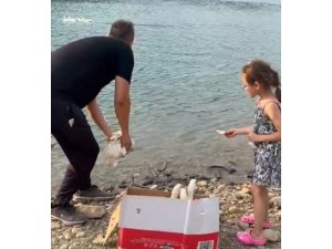 Baba kızdan örnek davranış