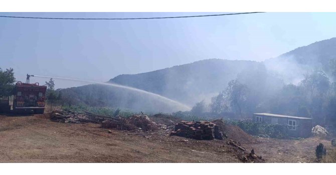 Kumluca’da makilik yangını 7 dakikada müdahale ile kontrol altın alındı