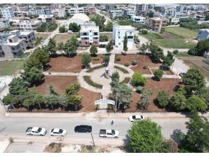 Karaduvar 1 Mayıs Parkı yeniden yeşerdi