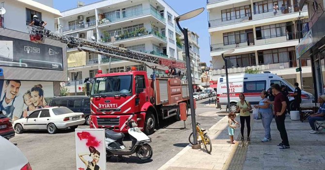 Annemin hayatından endişe ediyorum dedi, ambulans, itfaiye ve polis ekipleri alarma geçti