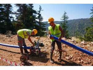 MESKİ, kuraklığa karşı Anamur’da alternatif su kaynağını devreye aldı