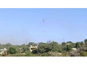 Mersin’deki orman yangını nedeniyle 3 mahalle boşaltıldı