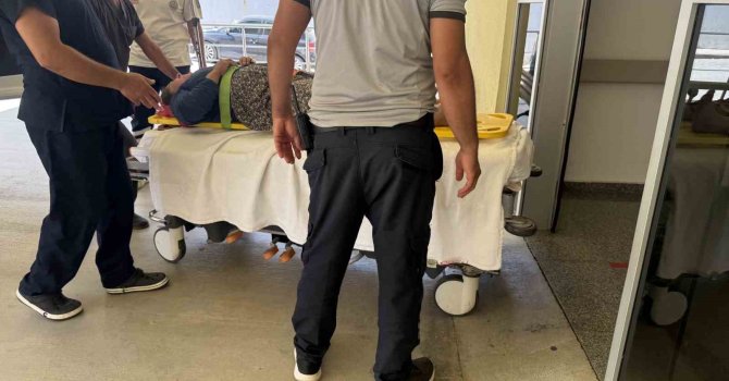 Sağlık ekipleri, evinin önünde düşen kadın için 4 buçuk saat yolculuk yaptı