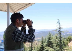 Feke’de bin 700 rakımda "Yeşil Vatan" nöbeti