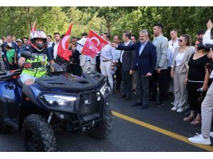 Serinyol-Madenli yolunun açılışına motosiklet korteji renk kattı