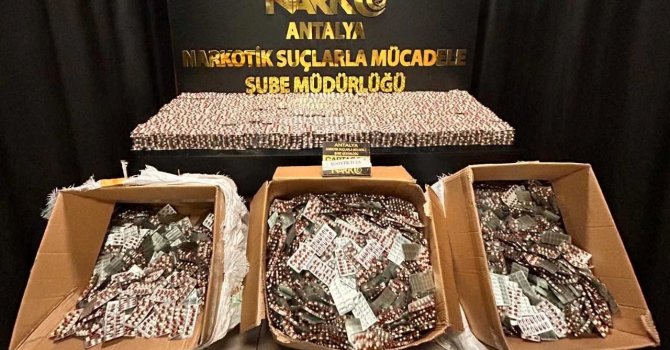 Antalya’da son 1 haftada uyuşturucu operasyonlarında 22 kişi tutuklandı