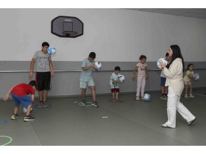 Mersin’de özel bireyler için yaz boyu spor desteği