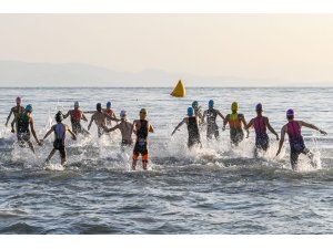 24. Eğirdir Triatlonu Türkiye Kupası Yarışları’nın ilk günü tamamlandı