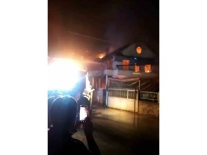 Mersin’de yayla evinde korkutan yangın