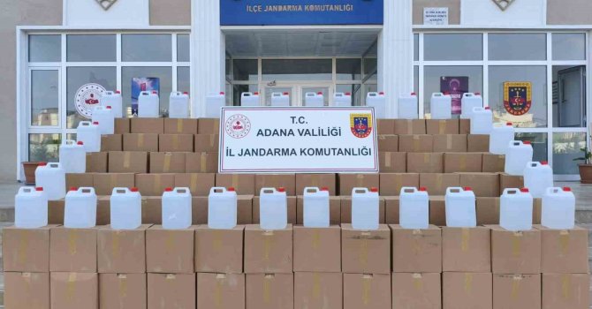 Tır dorsesinde 2 bin 920 litre etil alkol ele geçirildi