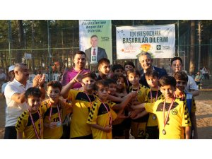 Samet Aybaba futbol turnuvası tamamlandı