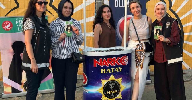 Arsuz Milyon Fest’te binlerce kişiye bilinçlendirme çalışması yapıldı