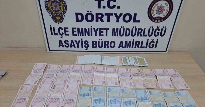 Hatay’da kumar baskını: 8 kişiye ceza yağdı