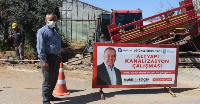 Gazipaşa Sanayi Sitesi’nin kanalizasyon çilesi bitiyor