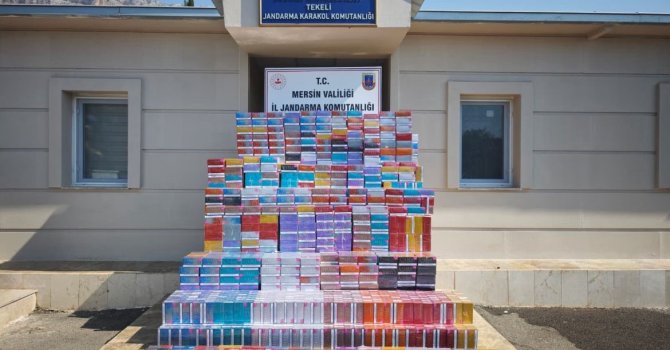 Piyasa değeri 7,5 milyon TL: 700 bin adet elektronik sigara tütünü ele geçirildi