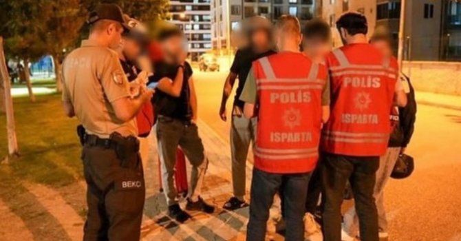 Isparta’da son 1 haftada 25 aranan şahıs yakalandı
