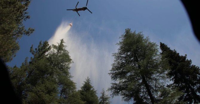 Bozyazı’daki orman yangını kontrol altına alındı