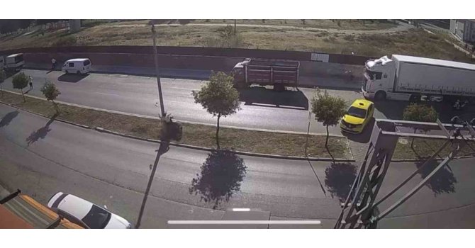 Cinayet gibi kaza kamerada