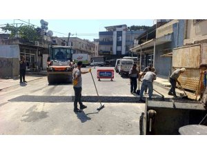 Akdeniz’in sokaklarında yenileme ve düzenleme çalışmaları sürüyor