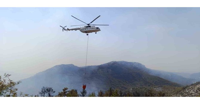 Mersin Silifke’deki orman yangını 3’üncü gününde