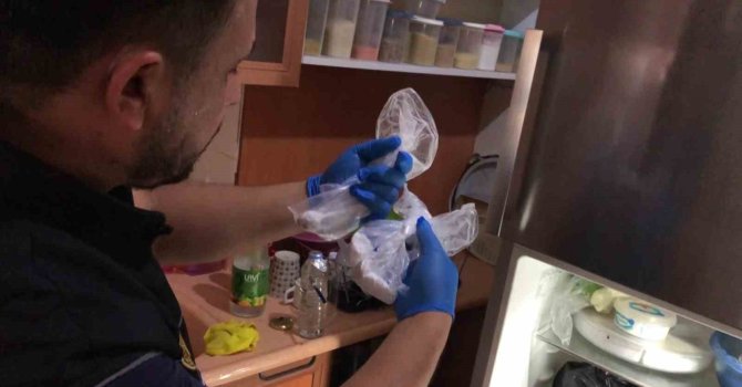 Kokain buzdolabından çıktı
