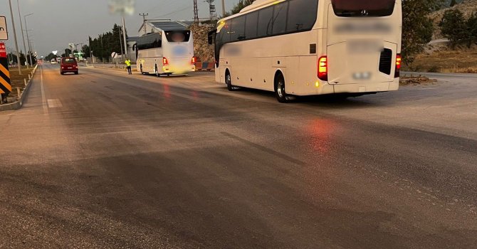Burdur’da trafik denetiminde 757 araç kontrol edildi