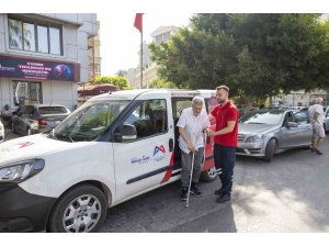 Mersin’de onkoloji hastalarına ücretsiz servis hizmeti