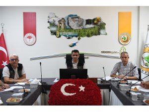 Mersin’de yanın değerlendirme toplantısı yapıldı