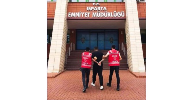 Isparta’da hakkında 9 yıl 10 ay hapis cezası bulunan şahıs yakalandı