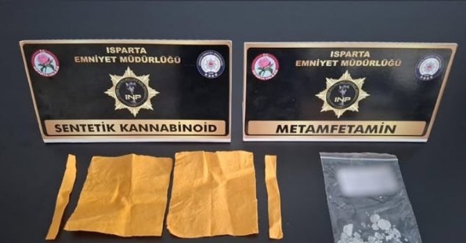 Isparta’da uyuşturucu operasyonunda 1 şüpheli yakalandı